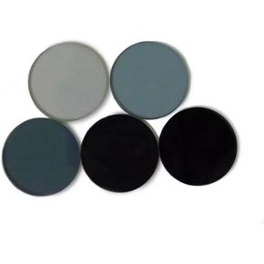 Microscope Accessory Kit 1PC 12.5mm Diameter 70% Neutral Density Filter Attenuator Multi-Transmittance Density Filter Neutral Density Filter Microscope Slide(25percent)