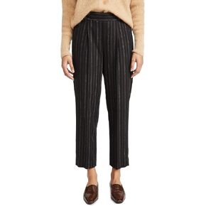 Vince Womens Flannel Stripe Pull on Pants, Black, X-Small US in Kuwait