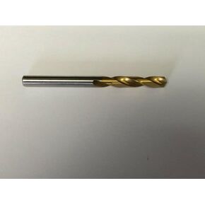.1660" #19 High Speed Steel TiN Coated Screw Machine Length Drill