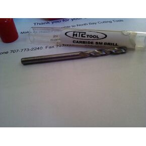 .1200" #31 Carbide Screw Machine Length Drill USA