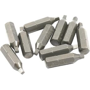 Forney 70730 Insert Bit Square Recess, 1-by-1-Inch, 10-Pack
