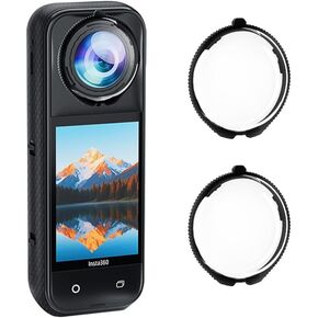 Lens Guard/Lens Protective Cover for Insta360 X5, 9H hardness High transmittance,Waterproof Dustproof (Optical Glass)