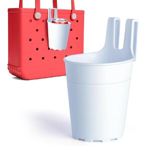 AIERSA Cup Holder for Bogg Bag,Beach Bag Drink Holder Attachment, Water Bottle Holder for Bogg Bag Accessories