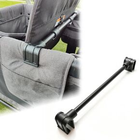 Forward Facing Support Bar for Wonderfold Wagon W4 Accessories - Bus Style Seating Upgrade with Wagon Push Handle Attachment Compatibility