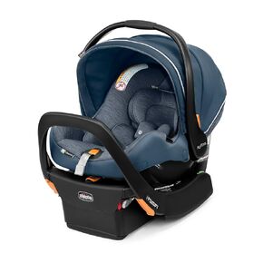 Chicco Keyfit® Max Cleartex® Infant Car Past and Base ، مقعد خلفي للرضع من 4 إلى 30 رطلاً ، ودعم رأس الرضع والجسم ، متوافق مع عربات Chicco ، معدات السفر للأطفال | أسطورة/أسود