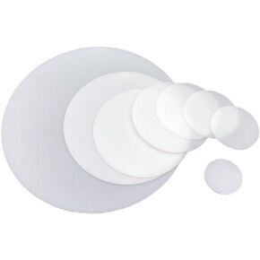 1pc/5Pcs Flashlight Diffuser Lens LED Torch DIY Filter PC Lens White Color Cover Milky White Film Round Anti-glare Lamp Cover Thickness 1.2mm Diameter 35mm 50mm - 190mm ( Color : 5 pieces , Size : 65m