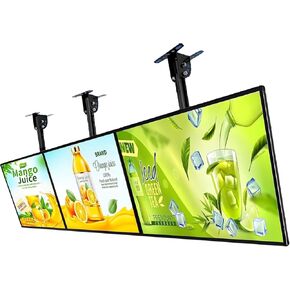 Ultra Slim Snap Frame LED Light Box, Illuminated Poster Display, LED Backlit Menu Board, Wall Mounted Billboard for Restaurant, Cafe, Shops (1pc)(Black Frame,60 * 90cm)