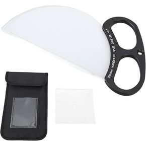 150mm Handheld 1/2 Split Diopter Lens, Special Effects Prism for DSLR, and Scratch with MRC Coating, Creates Cinematic Bokeh Blur for Video and Photo Shoots