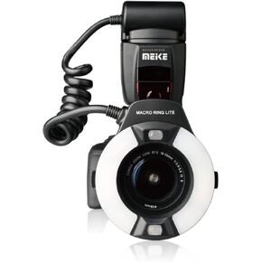Meike® MK-14EXT Macro TTL Ring Flash for Nikon i-TTL with LED AF Assist lamp