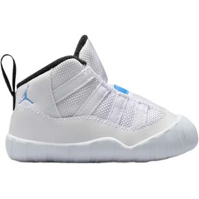 Nike Jordan Air 11 Retro 'Legend Blue' Crib Booties Infant (CI6165-104, White)