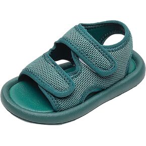 Toddler Girls Boys Open Toe Lightweight Sandals Unisex Kids Comfort Anti-Slip Comfortable Soft Sandals for Summer