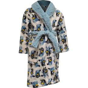 Boys Bluey Super Soft Plush Toddler Robe (4T)