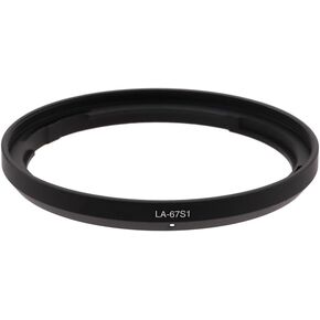 LA-67S1 Lens Filter Adapter Ring for Fuji FinePix S1 Camera for 67mm Filters,Lens Hood 67mm Metal Filter Adapter Ring