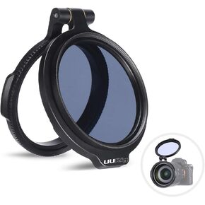 R-72 72mm Rapid Filter System Camera Lens ND Filter Metal Adapter Ring