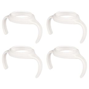 4 Pack Baby Bottle Handles for Grosmimi 6oz & 10oz Magic Sippy Cup, Bottle Holder for Newborn