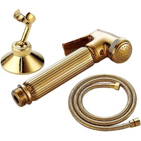 Handheld Bidet Sprayer for Toilet, Bathroom Cloth Diaper Sprayer Set Bidet Sprayer Kit with Stainless Steel Shower Hose and Holder for Pet Bathing, Personal Hygiene,