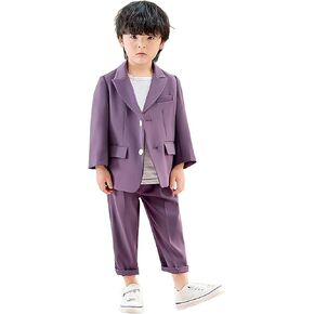 Baby Boy Sweater Outfit Boys Business Suits Coat 3 Piece Outfit Tuxedo Set for Kids Formal Suit Baby Firetruck