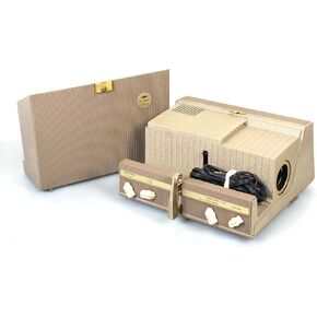Sawyers 35mm Slide Projector 500 Beige HDMI Mini Tabletop Mount 1600 Lumen
