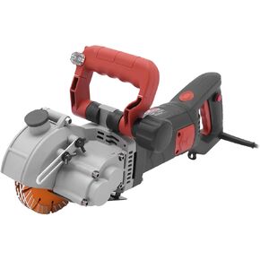 4800W Electric Concrete Saw Set with Toolbox,Blades, 6500RPM Wall Concrete Cutter Saw, Adjustable Slotting Circular Saw, Concrete Grinder Molding Slotting Machine for Cutting Stone, Concrete, Granite