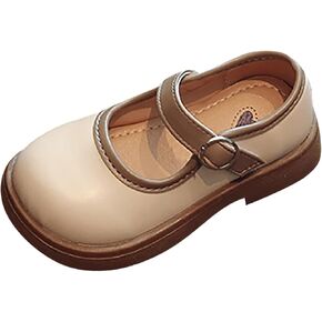 Toddler Girls Mary Jane Dress Shoes Flower Girl Shoes Little Girls School Flat𝐬 for Wedding Part𝐲 Shoes
