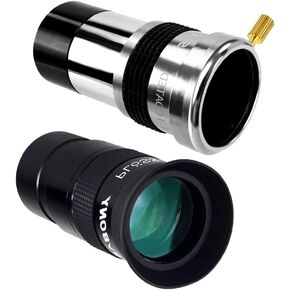 SVBONY SV137 Barlow Lens 1.25 Inch 2X Barlow Lens Metal Body Bundle with Telescope Eyepiece 40mm 1.25 inches Plossl Telescope Lens