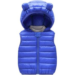 Boys Down Coat Size 12 Toddler Kids Baby Boys Girls Winter Warm Sleeveless Jacket Outerwear Solid 2t Winter Coat Boy