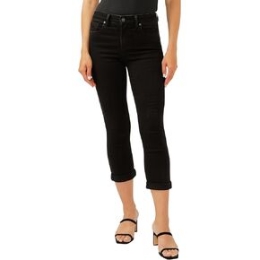 Silver Jeans Co. Women's Avery High Rise Curvy Fit Capri Jeans in Kuwait