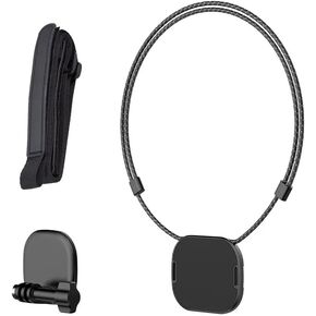 Fymile Action 5 Pro Magnetic Chest Mount and Neck Strap Compatible with Compatible Action Cameras POV Selfie Accessories