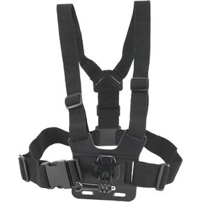 Chest Mount Harness, Plastic and Elastic Rope Chest Mount Chest Mount with J Shape Hook for Action Camera