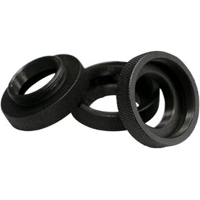 Microscope Kit M25 to RMS Thread Adapter RMS to M25x0.75 Microscope Objective Adapter Ring for Microscope Objective Lens Microscope Camera Adapters Microscope Lens Adapters(Outer RMS Inner M25)