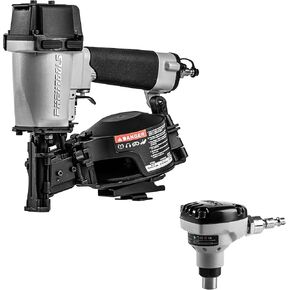PneuTools Roofing Bundle: RF45T Roofing Nailer & MPN-R Mini Roofing Palm Nailer (2 items)