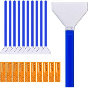 K&F Concept 5 Pack APS-C Frame Sensors Cleaning Swabs, 2-Sided Multifunctional Cleaning, Compatible with Nikon Sony Canon DSLR Camera Sensor, 24mm x 20mm
