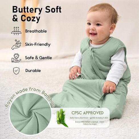 Yoofoss Rayon مصنوع من Bamboo Baby Sleep Kit 6-12 شهر in Kuwait