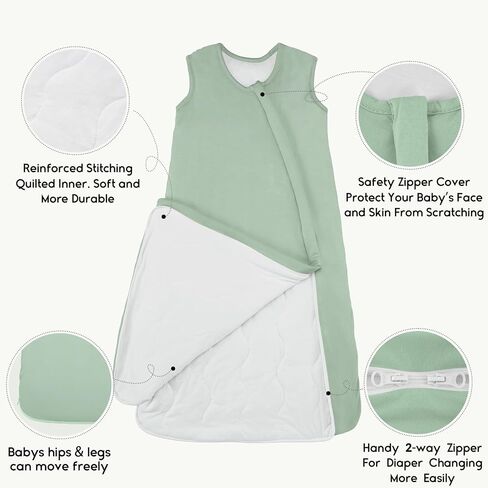 Yoofoss Rayon مصنوع من Bamboo Baby Sleep Kit 6-12 شهر in Kuwait