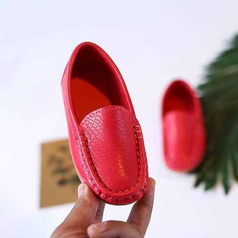 Toddler Boys Dress Shoes Kids Little Girls Flat Shoes School Shoes Solid Soft Slip On Comfy Oxford Casual Loafers in Saudi Arabia