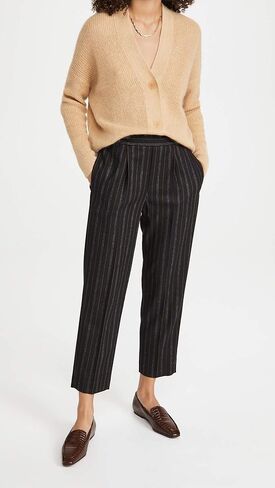 Vince womens FLANNEL STRIPE PULL ON PANT Pants in Kuwait