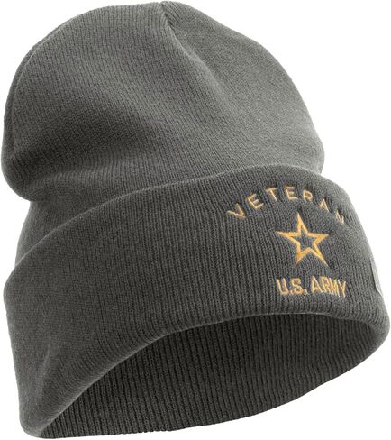 e4Hats.com US Army Veteran Military Embroidered Long Beanie in Saudi Arabia
