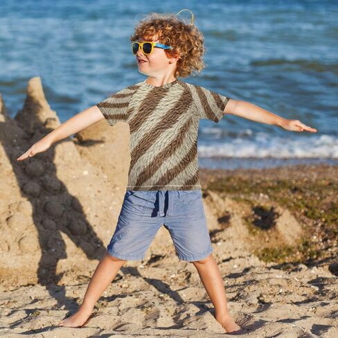 Bathing Suit Kids Short Sleeve Girls Rashguard Swimsuit in Kuwait
