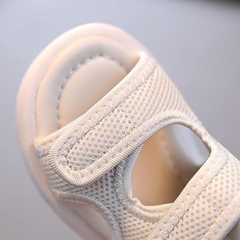 Girls Flatform Sandals Toddler Open Toe Two Adjustable Strapped Non-slip Sandals with Hook & Loop Kids Summer Shoes in Kuwait
