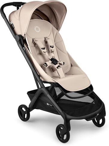 Bugaboo Butterfly 2 Travel Stroller, Ultra-Compact One-Second Fold, Lightweight and Airplane-Friendly (Taupe) in Kuwait