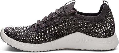 Aetrex Women's Carly Sparkle Orthopedic Arch Support Knit Sneakers for Women - Plantar Fasciitis Relief Womens Sneakers w/ Lace up in Saudi Arabia