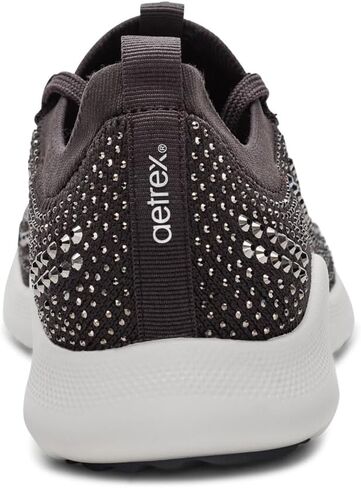 Aetrex Women's Carly Sparkle Orthopedic Arch Support Knit Sneakers for Women - Plantar Fasciitis Relief Womens Sneakers w/ Lace up in Saudi Arabia