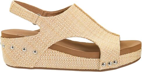 صندل Volta ll نسائي من Corkys Footwear (7، أسود ناعم) in Kuwait