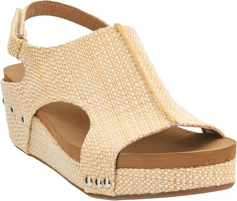 صندل Volta ll نسائي من Corkys Footwear (7، أسود ناعم) in Kuwait