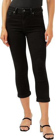 Silver Jeans Co. Women's Avery High Rise Curvy Fit Capri Jeans in Kuwait
