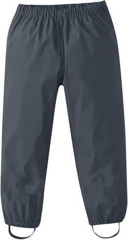Kids Rain Pants Waterproof Rain Trousers Raincoat Boys Girls Mud Dirty Proof Rain Pant Toddler Baby Rain in Saudi Arabia