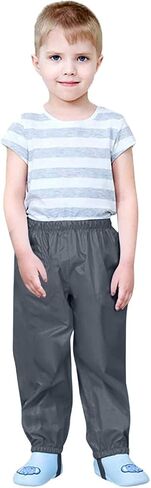 Kids Rain Pants Waterproof Rain Trousers Raincoat Boys Girls Mud Dirty Proof Rain Pant Toddler Baby Rain in Saudi Arabia