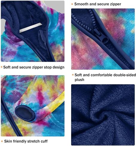 Boys Fleece Hoody Jacket Zip Up Coat Warm Fall Winter Plush Jacket Long Sleeve Outerwear for 3-10 Years in Saudi Arabia