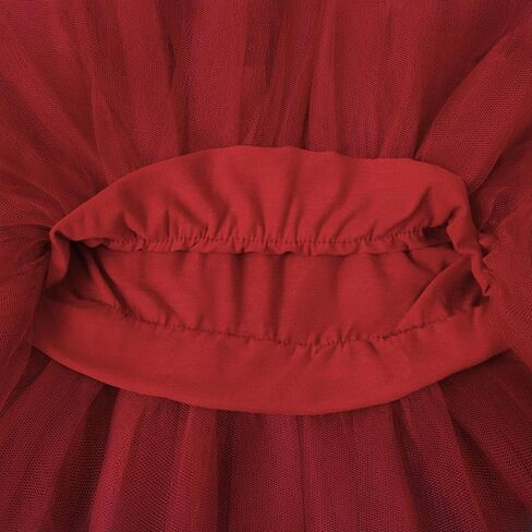 Lysmuch 12m-4t Baby Girl Tulle Skirt Toddler Tutu Skirt Six Layer Birthfit in Kuwait