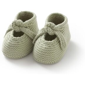 DovFanny Newborn Baby Booties Soft Knit First Walking Shoes Gift for Infant Boy Girl - Breathable Baby Shoes